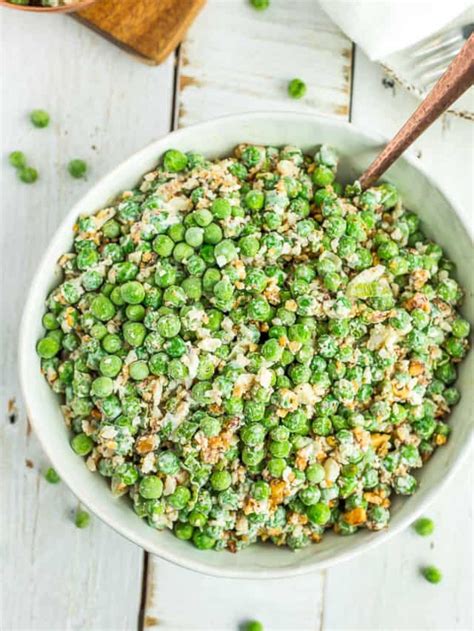 How many sugar are in dilled pea salad, dilled yogurt mayo - calories, carbs, nutrition