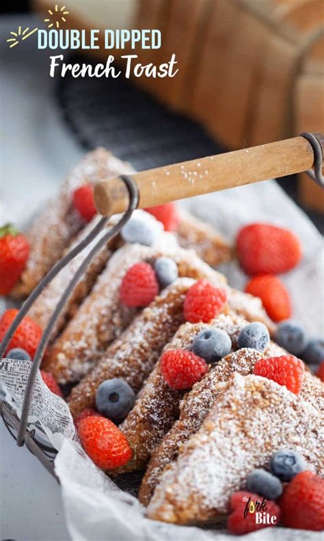 How many sugar are in double dipped french toast - calories, carbs, nutrition