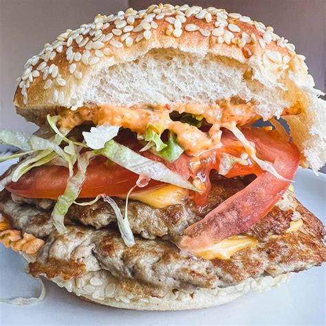 How many sugar are in double turkey burger - calories, carbs, nutrition