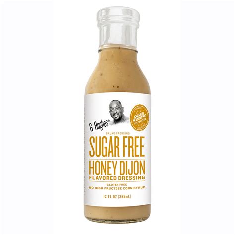 How many sugar are in dressing conv honey dijon fat free 1 oz ladle - calories, carbs, nutrition