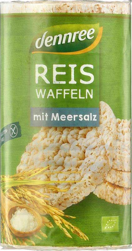 How many sugar are in dunne reiswaffeln mit meersalz - calories, carbs, nutrition