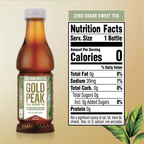 How many sugar are in duos gold peak tea and yoplait yogurt - calories, carbs, nutrition