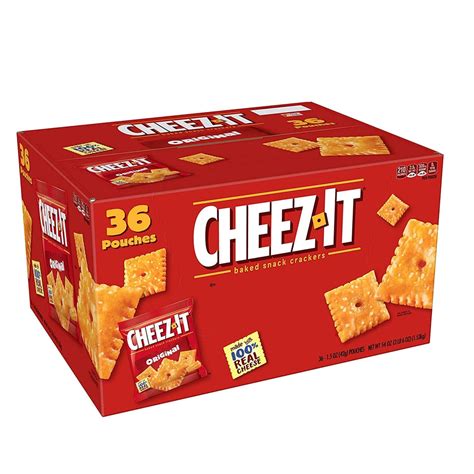 How many sugar are in duos smart water and cheez-it - calories, carbs, nutrition