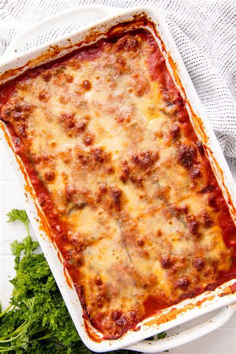 How many sugar are in eggplant lasagna - calories, carbs, nutrition