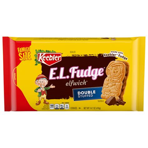 How many sugar are in el fudge double stuffed - calories, carbs, nutrition