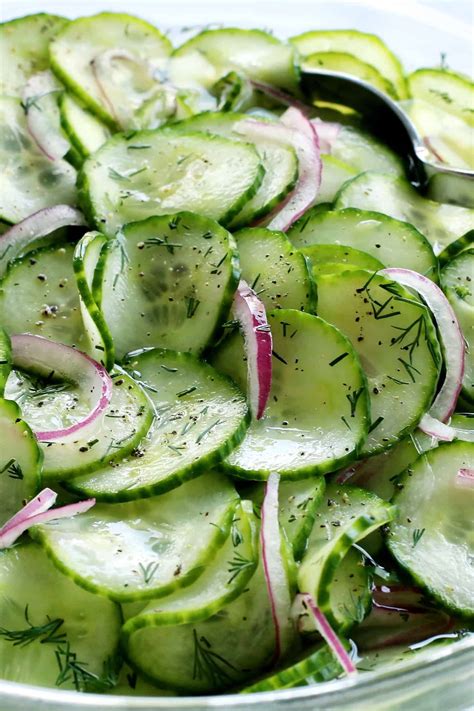 How many sugar are in english cucumber salad-occ - calories, carbs, nutrition