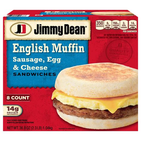 How many sugar are in english muffin with egg & ham - calories, carbs, nutrition