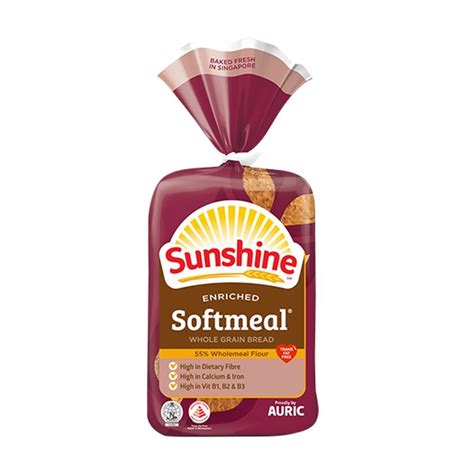 How many sugar are in enriched softmeal bread - calories, carbs, nutrition