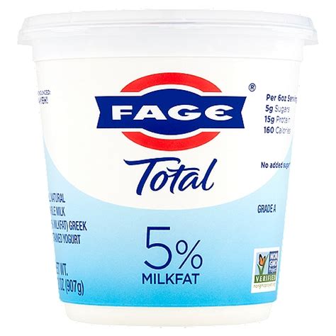 How many sugar are in fage - calories, carbs, nutrition