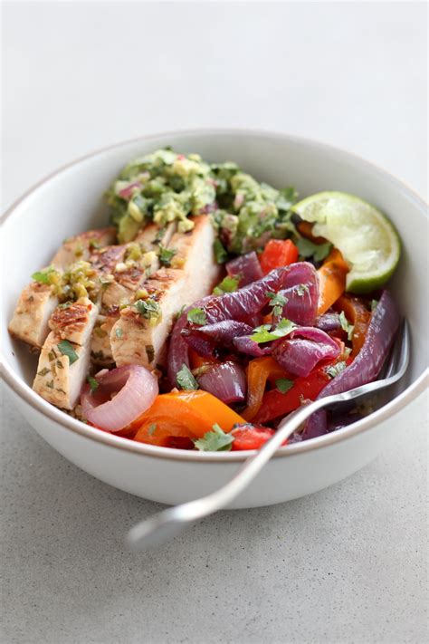 How many sugar are in fajita bowl - calories, carbs, nutrition