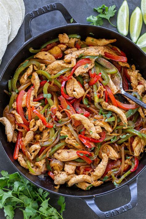 How many sugar are in fajita chicken meat & shrimp - calories, carbs, nutrition