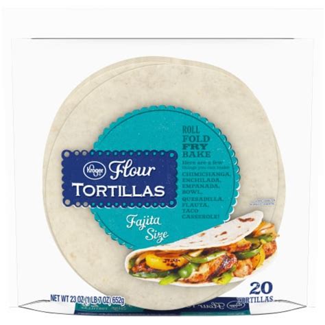 How many sugar are in fajita size flour tortilla - calories, carbs, nutrition