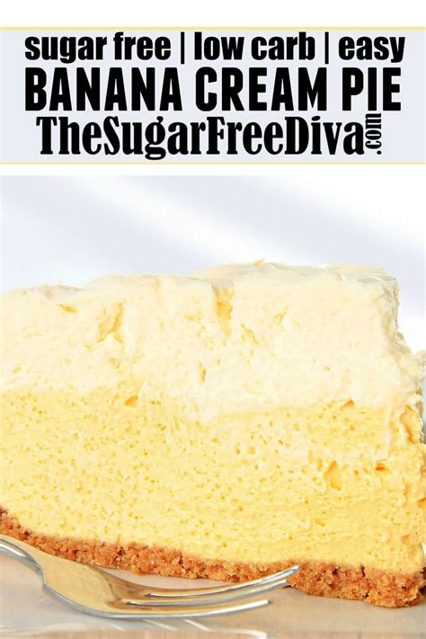 How many sugar are in fat free banana cream pie - calories, carbs, nutrition