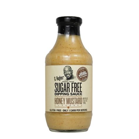 How many sugar are in fat free honey mustard - calories, carbs, nutrition