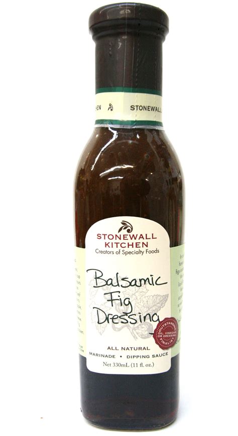 How many sugar are in fig balsamic dressing - calories, carbs, nutrition