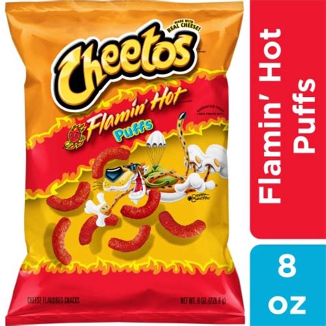 How many sugar are in flamin hot puffs - calories, carbs, nutrition