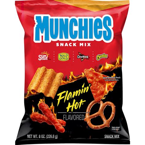 How many sugar are in flaming' hot chips - calories, carbs, nutrition