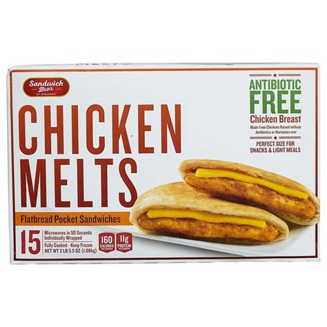 How many sugar are in flatbread. chicken melts - calories, carbs, nutrition