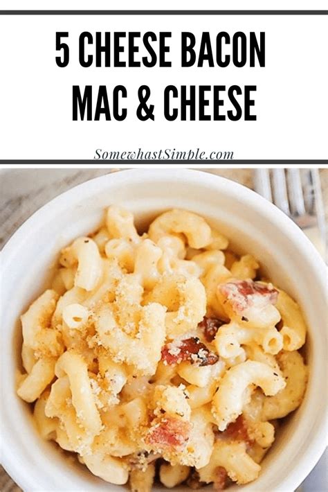 How many sugar are in four cheese and bacon mac n cheese - calories, carbs, nutrition