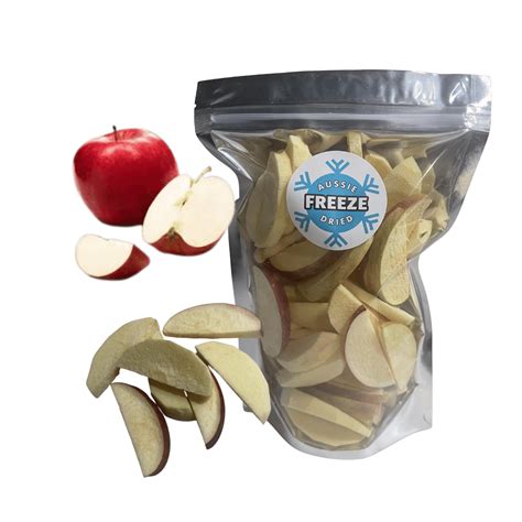 How many sugar are in freeze dried apples - calories, carbs, nutrition