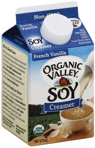 How many sugar are in french vanilla soy creamer - calories, carbs, nutrition