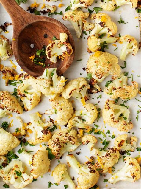 How many sugar are in fresh cauliflower with garlic & cumin - calories, carbs, nutrition