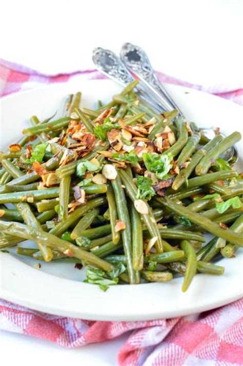 How many sugar are in fresh french green beans - calories, carbs, nutrition