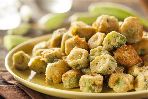 How many sugar are in fried breaded okra (518.1) - calories, carbs, nutrition