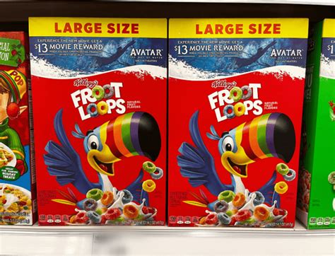 How many sugar are in froot loops cereal (82071.2) - calories, carbs, nutrition