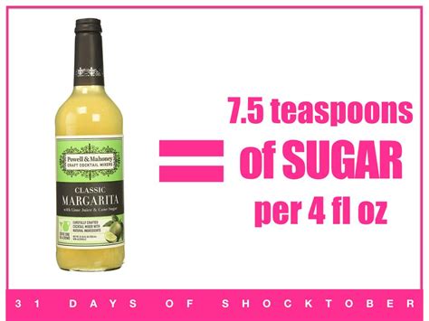 How many sugar are in frozen margarita (16 oz) - calories, carbs, nutrition