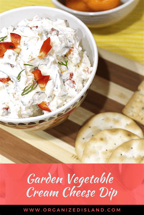 How many sugar are in garden vegetable cream cheese - calories, carbs, nutrition