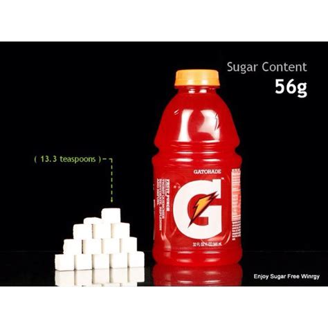 How many sugar are in gatoraid - calories, carbs, nutrition