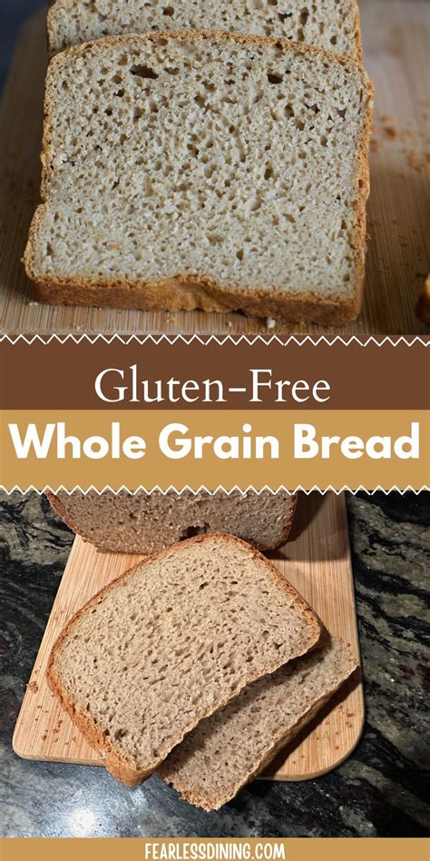 How many sugar are in gf whole grain bread - calories, carbs, nutrition