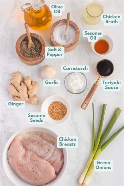How many sugar are in ginger garlic chicken - calories, carbs, nutrition