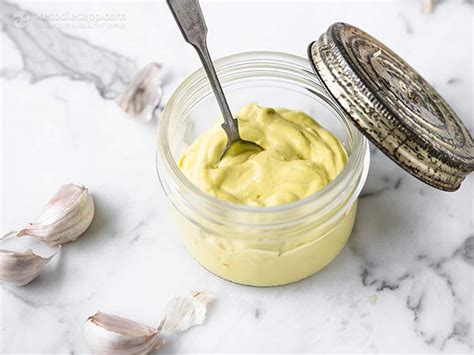 How many sugar are in ginger garlic mayonnaise - calories, carbs, nutrition