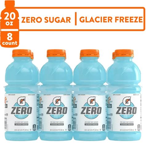 How many sugar are in glacier freeze - calories, carbs, nutrition