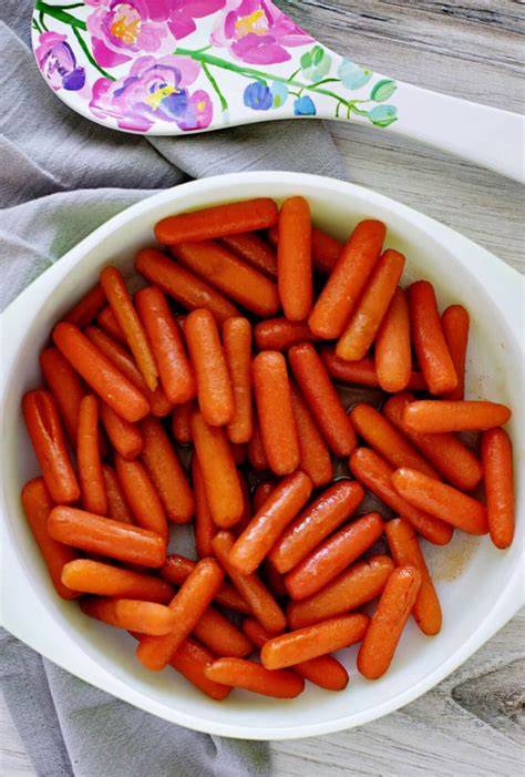 How many sugar are in glazed carrots - calories, carbs, nutrition