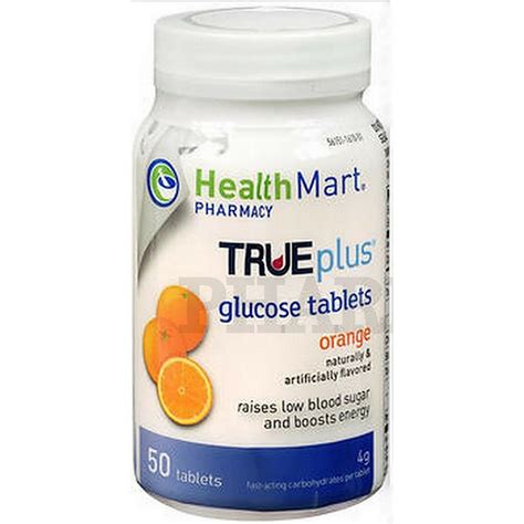 How many sugar are in glucose tablet - calories, carbs, nutrition