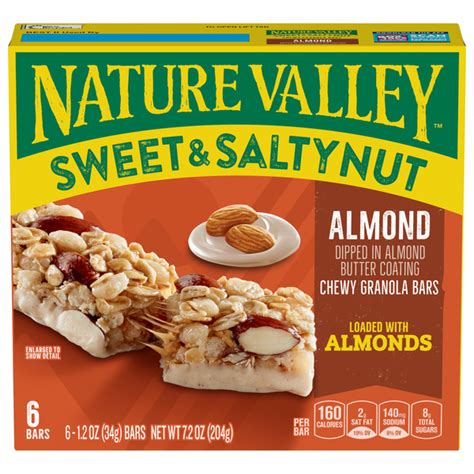 How many sugar are in golden almond granola bar - calories, carbs, nutrition