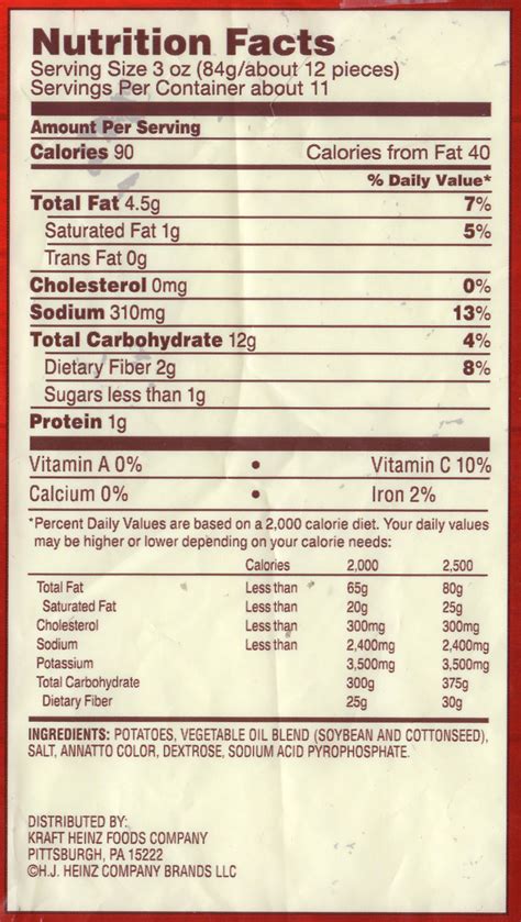 How many sugar are in golden crinkles - calories, carbs, nutrition