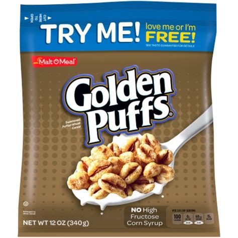 How many sugar are in golden puffs - calories, carbs, nutrition