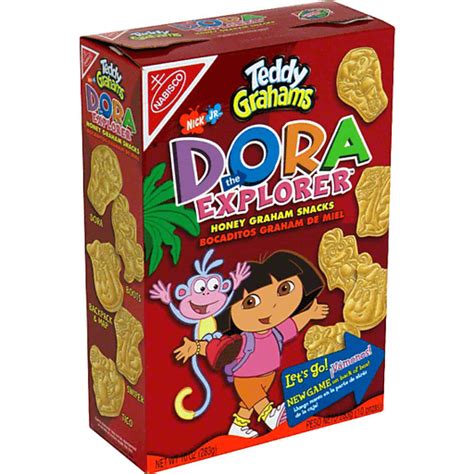 How many sugar are in graham snacks - dora the explorer - calories, carbs, nutrition