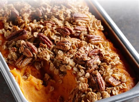 How many sugar are in granola maple mashed sweet potatoes - calories, carbs, nutrition