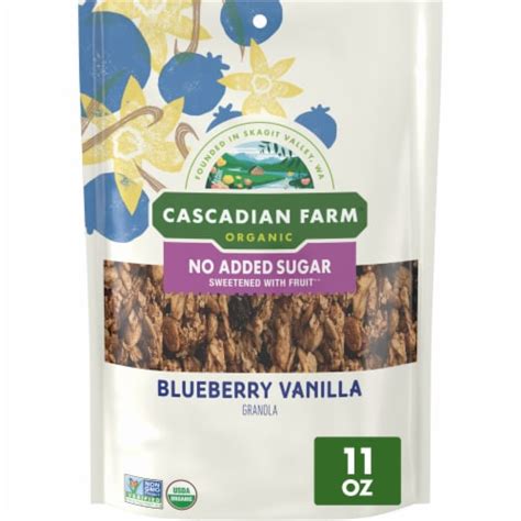 How many sugar are in granola vanilla blueberry - calories, carbs, nutrition