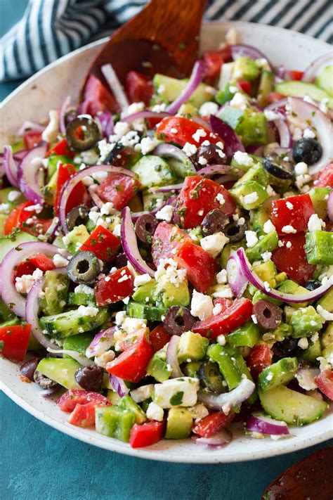 How many sugar are in greek salad (24110.5) - calories, carbs, nutrition