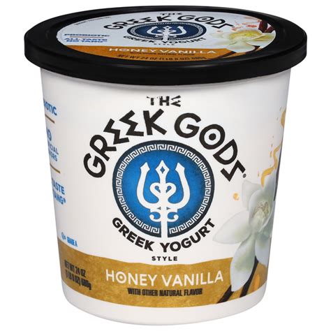 How many sugar are in greek style honey yogurt - calories, carbs, nutrition