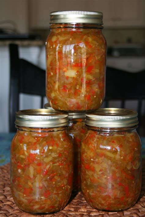 How many sugar are in green beans hot pepper relish (25735.0) - calories, carbs, nutrition