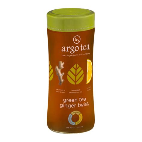 How many sugar are in green tea ginger twist - calories, carbs, nutrition