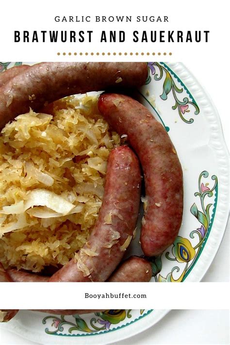 How many sugar are in grilled bratwurst with sauerkraut - calories, carbs, nutrition