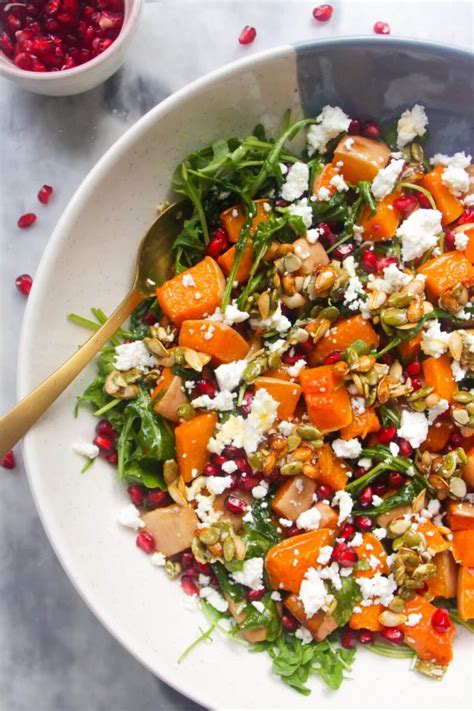 How many sugar are in grilled butternut squash with feta, pomegranate, roquette, walnut & parsley pesto - calories, carbs, nutrition